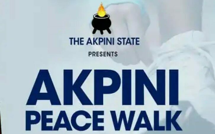 Read more about the article AKPINI State Embarks On Peaceful Procession In Appreciation Of Akinifia Okpekpewuokpe Dagadu IX